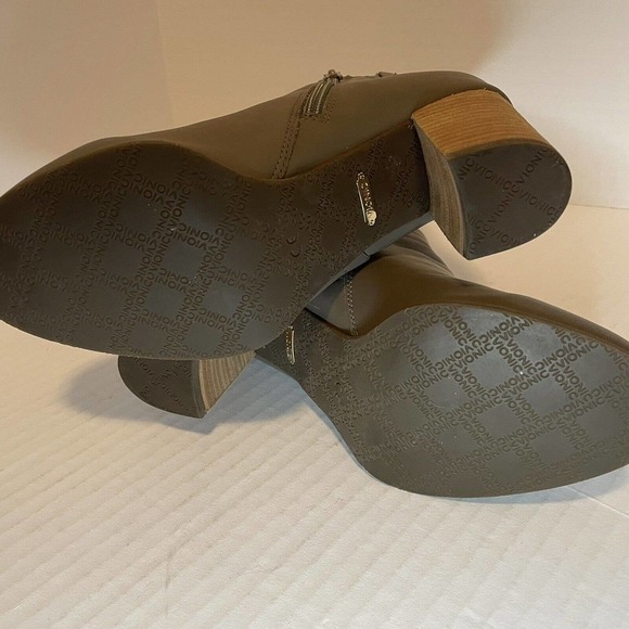 Vionic Serena Leather Ankle Taupe Booties Leather Women's Size 6 - Picture 8 of 11
